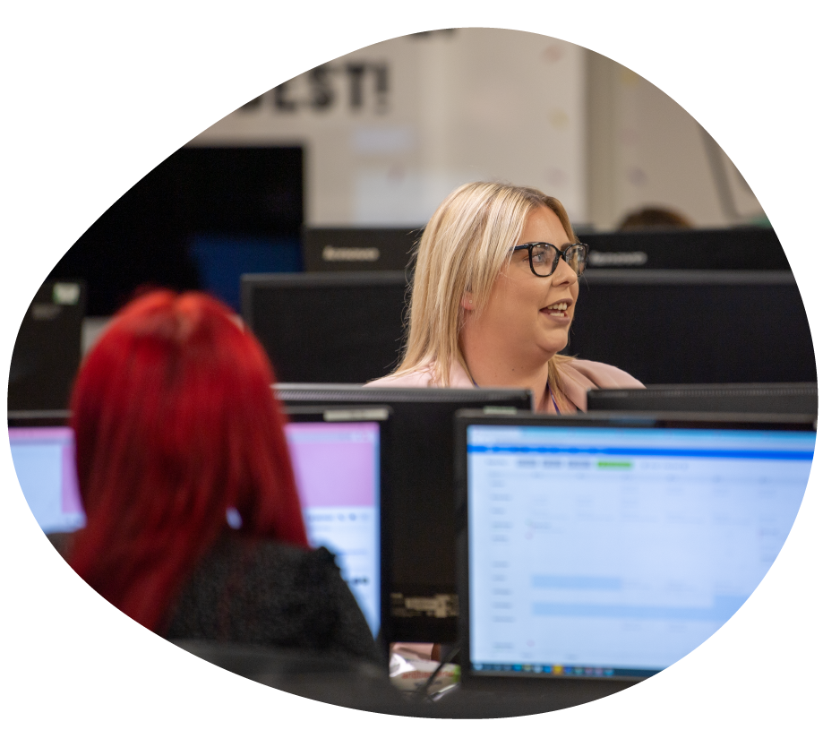 Customer service technology operators